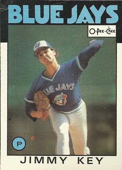 1986 O-Pee-Chee Baseball Cards 291     Jimmy Key